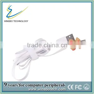 Christmas Gift Led Charging Cable Usb Data Cable for Mobile Phone thumbnail-1