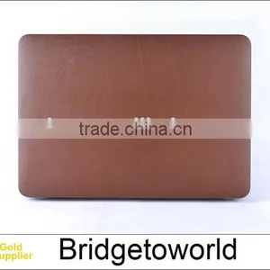Wholesale Colorful Hard Laptop Case Leather Case for Macbook thumbnail-2