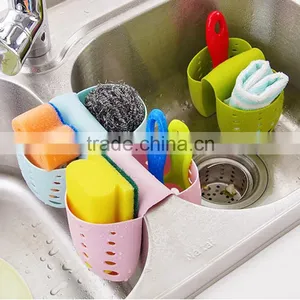 Manufacture Supply Free Sample Avaible PVC Hanging Kitchen Sponge Holder thumbnail-2