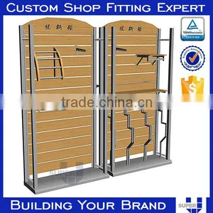 Customized Fashion Shiny Stainless Steel Wall Mounted Coat Rack Stand thumbnail-3