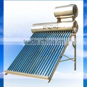 Stainless Stainless Vacuum Tube Solar Heater With Small Tank thumbnail-1