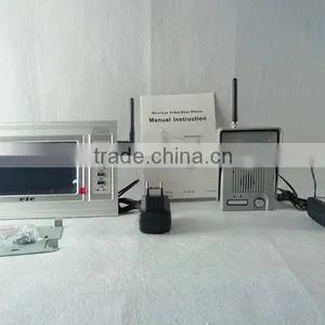 Wireless Intercom TFT Monitor Audio Digital Doorphone IR Night Vision Video Doorphone thumbnail-5