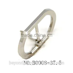 37.5MM Nickel Shiny Polishing Rounded Pin Buckle for Belt for Handbag thumbnail-3