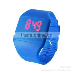 New 2013 Airplane Silicone LED Watches Men With Changing Colorful Lights thumbnail-1