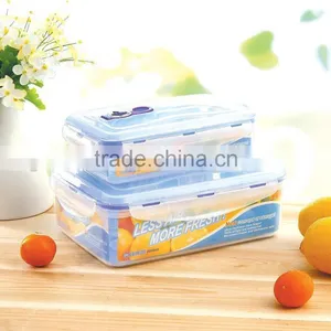 Stackable Plastic Food Container Set thumbnail-1