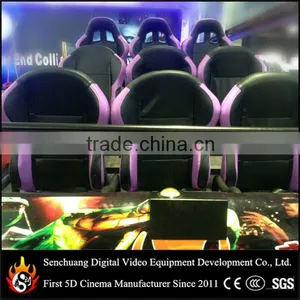 2014 Latest Cinema Seat Sofa Hydraulic System 6/9 Seats Motion Chair thumbnail-1