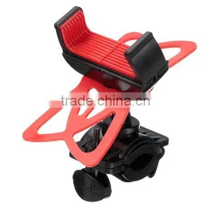 Universal Motorcycle Bicycle Handlebar Mount Holder Band Bike Phone Holder For Cell Phone thumbnail-2