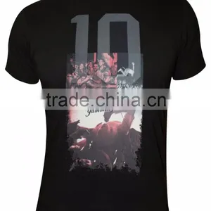 High Quality Custom T-shirt Printing Wholesale Cheap Cotton Plain Tshirt thumbnail-3
