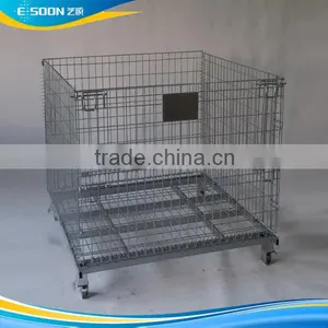 Metal Wire Weld Mesh Panel Storage Container thumbnail-5