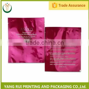 Customized Certificated Resealable Custom Printed Facial Mask Bags thumbnail-2