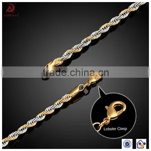 ATHENAA Best Price New Design Hip Hop Jewelry Wholesale Copper Rope Chain Brided Bracelet for Man and Woman thumbnail-3