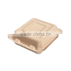 Environmental Disposable Paper Pulp Food Packaging thumbnail-3
