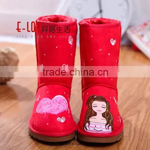 Hot Sales High Quality and Cheap Red Boots Women thumbnail-1