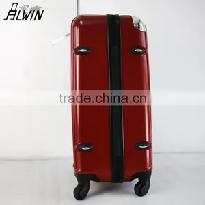 Shinny Vertical Bar ABS+PC Fashion Trolley Luggage thumbnail-3