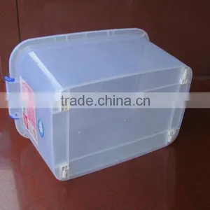 50L Plastic Storage Container Storage Box With Wheels thumbnail-2