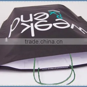 White Kraft Paper Bag Flexo Printing Fashionable and Competitive Price Twisted Patch Handle thumbnail-2