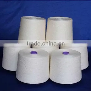 100% Spun Polyester Yarn for Sewing Thread Polyester Ring Spun Yarn China thumbnail-1