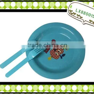 Plastic Tray Plastic Plate Plastic Dinnerware LX880015 thumbnail-1