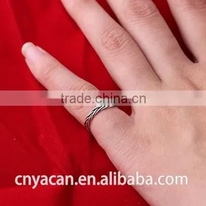 2015 Fashion High Quality Helix Style Ally Express Cheap Wholesale Ring thumbnail-2