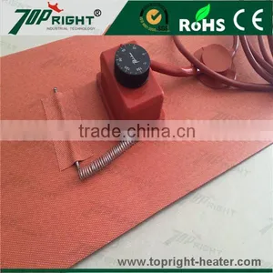 CE Rohs Approved Silicone Rubber Heater /oil Drum Heater With Controller thumbnail-6