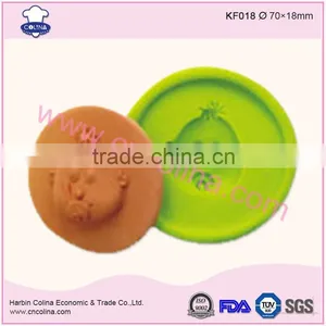 Cupcake Decorating Sugar Paste Baby Face Fondant Silicone Mold thumbnail-1