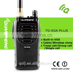 Quansheng TG-93APLUS UHF Long Distance Walkie Talkie High Gain DTMF 2 Way Radio thumbnail-1
