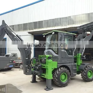Backhoe Loader 1500kg Front End Lowest Price Back Loader thumbnail-3