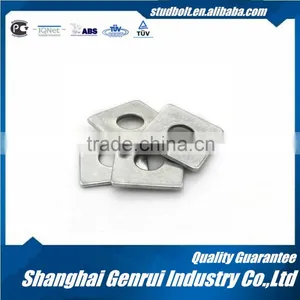 High Quality Zinc Plated Steel Flat Square Washer Din436 thumbnail-1