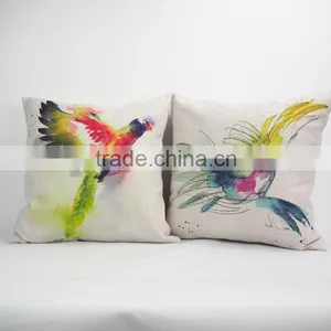 Decor Bed Throw Cushions Geometric Design Custom Printed Pillow Covers thumbnail-1