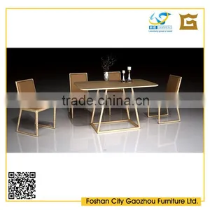 Wooden Dining Table Set Vogue Dining Room Table thumbnail-1