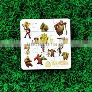 Promotional Puzzle Cube,cartoon Fridge Magnet Puzzle thumbnail-1