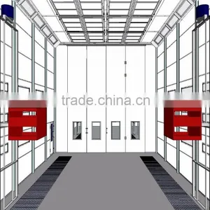 JF Truck Spray Booth for Sale Outdoor Spray Booth Spray Tan Booth thumbnail-4