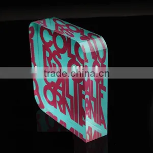 Acrylic Resion Block Silk Print thumbnail-2