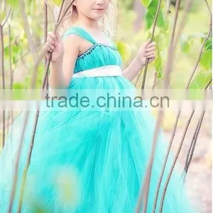 Maxi Fashion Green Tutu Dress Super Material Green Tutu Dress thumbnail-4