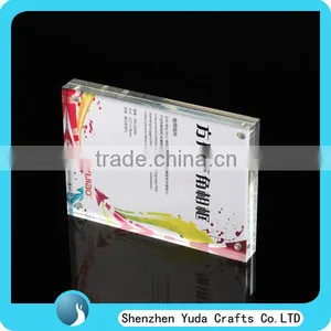 Vertical Double Sided Acrylic Photo Frame Display, Perspex Frame for Photo, 6x4 Picture Frame thumbnail-1