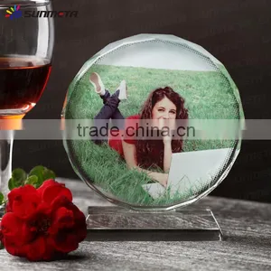 Sublimation Crystal Photo Frame Wedding Souvenir Crystal Baby Born Souvenir thumbnail-6