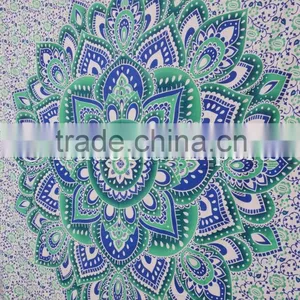 Ethnic Psychedelic Indian Ombre Mandala Lotus Wall Art Hippie Bohemian Wall Hanging Tapestry thumbnail-4