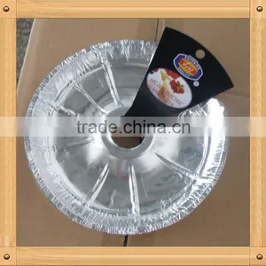 Takeaway Square Aluminum Foil Gas Mat For Keeping Stove Clear thumbnail-2