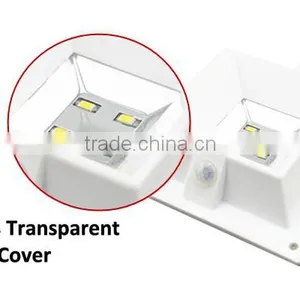 SL-4LFL 4led White Square IP65 PIR Sensor Solar Light for Garden thumbnail-5