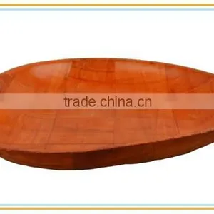 Red Red Apple Colored Melon Seeds Wooden Bowl thumbnail-2