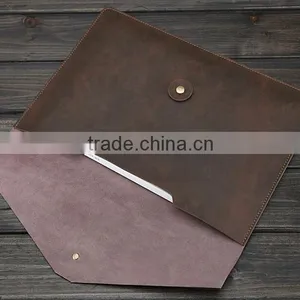 BOSHIHO Durable Real Leather Business Briefcase and Portable File Case thumbnail-6