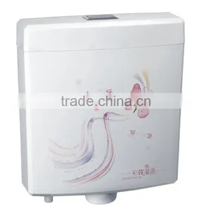 PP Toilet Water Cistern Energy-saving Environmental Protection FLUSH CISTERN AC-801 thumbnail-1