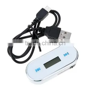 FM Transmitter Radio Adapter Handsfree for Car LCD 3.5mm Audio Jack thumbnail-3