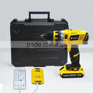14.4V DC New Design Mobile Power Supply Lithium Battery Cordless Drill thumbnail-6