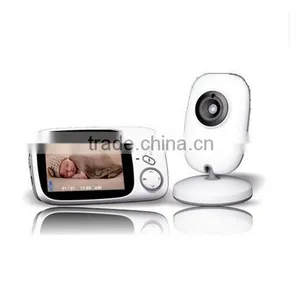VB603 Baby Monitoring 3.2 Inch 2.4g Infant Babies Monitor Wireless Baby Caretakers Two-Ways Intercom Infrared Night Vision thumbnail-1