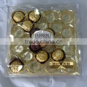 Cheap Price Rectangular Clear Plastic Chocolate Box Manufacturer in Use thumbnail-1