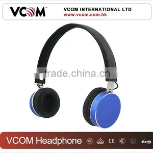 VCOM Metal Shell Mini Cute DJ Headphones With Supar Bass Sound thumbnail-3