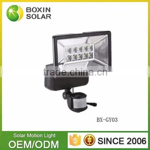 High Lumens 10 LED Bulbs Hot Cape Solar Motion Security Light thumbnail-1