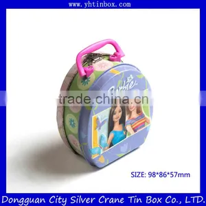 Cute Small Tin Box/Custom Tin Metal Lunch Box/Lovely Candy Tin Box thumbnail-1