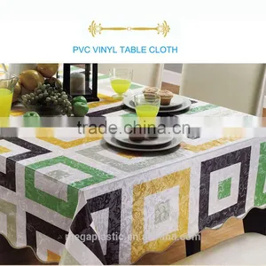 Wave Sewing Edge Water Proof PVC Table Cloth thumbnail-5
